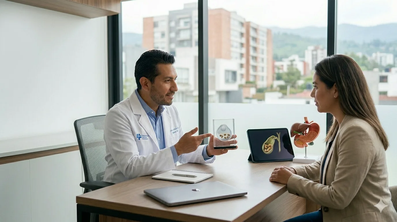 ¿Qué médico trata cálculos biliares en CDMX y Tlalnepantla?