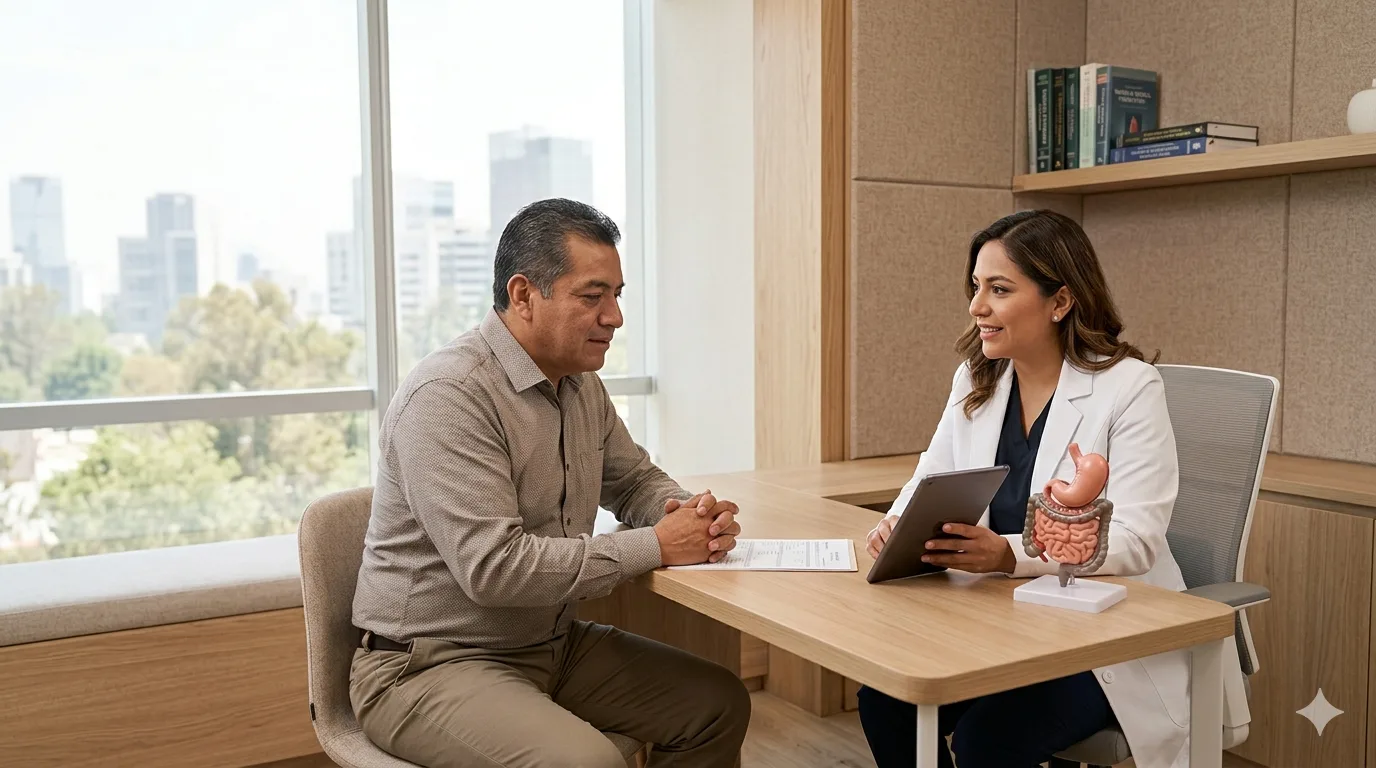 ¿Qué médico trata enfermedad digestiva avanzada?
