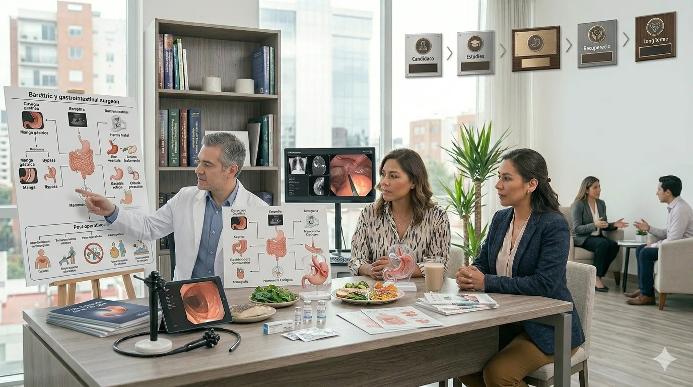 ¿Qué hace un cirujano bariátrico y gastrointestinal en CDMX y Tlalnepantla?